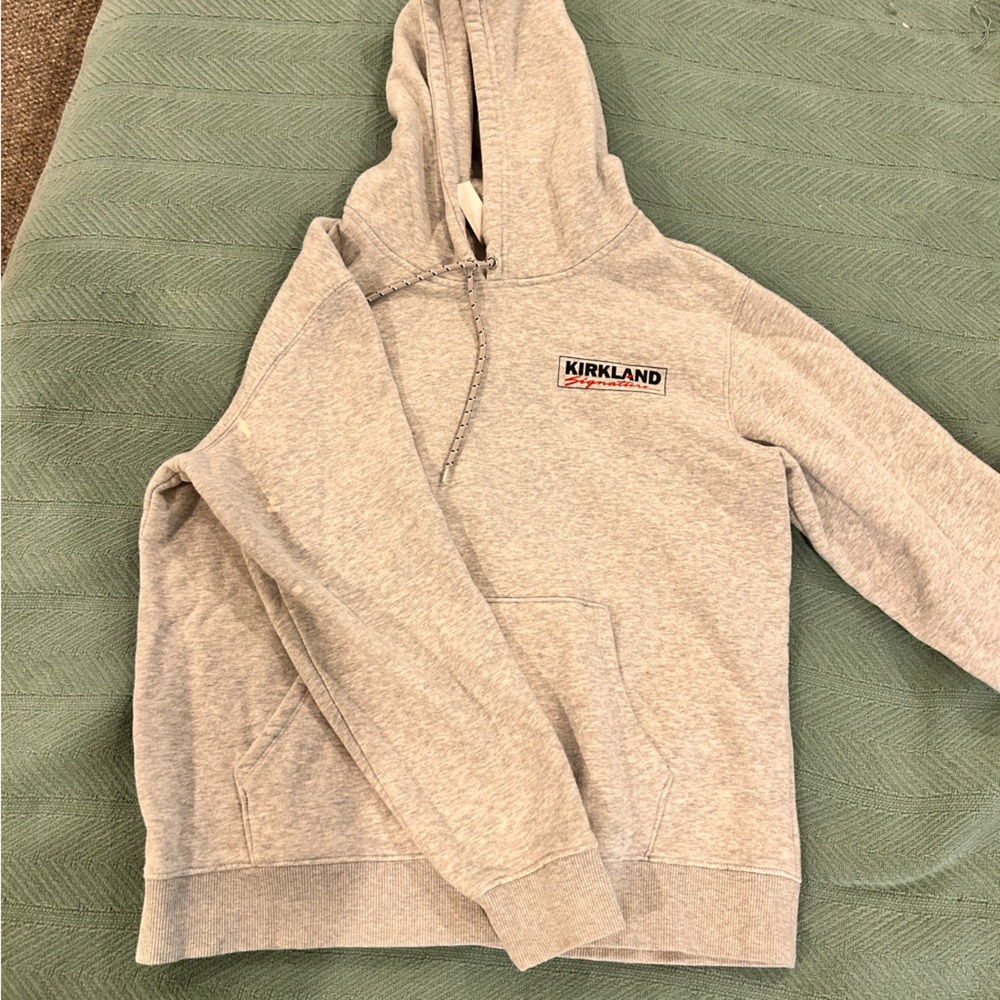 Kirkland Signature Light Gray Hoodie